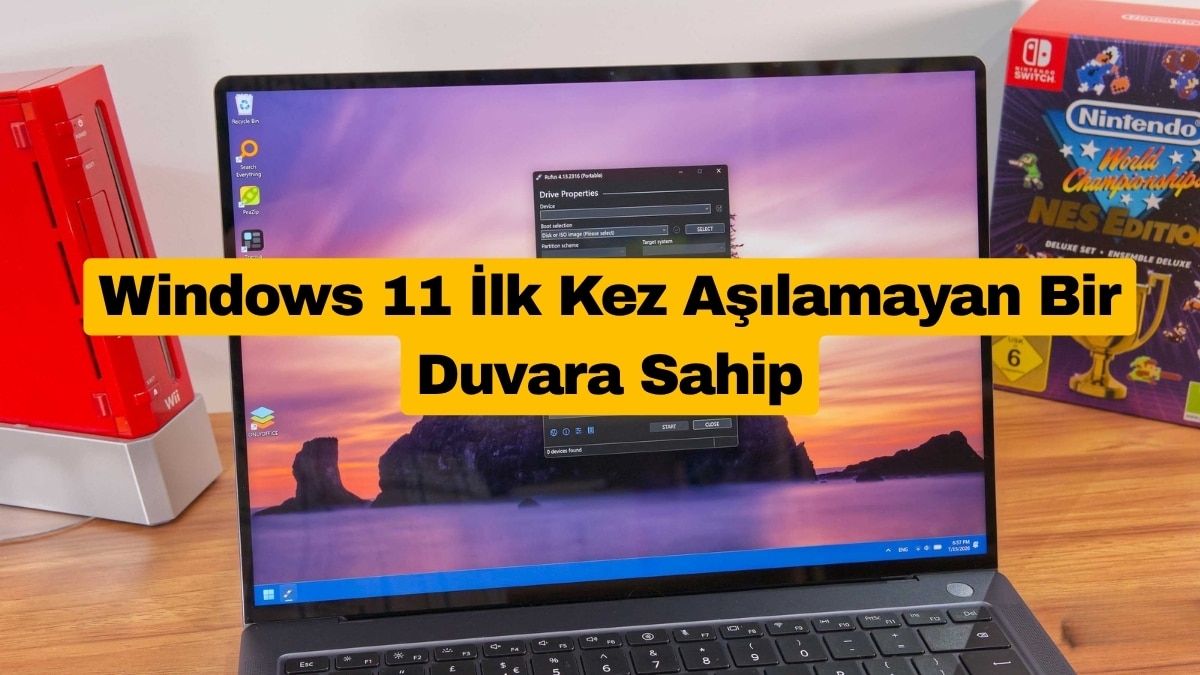 Windows 11 İlk Kez Aşılamayan Bir Duvara Sahip