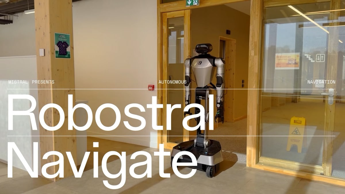 Mistral İlk Robotik Modeli Robostral Navigate’i Tanıttı