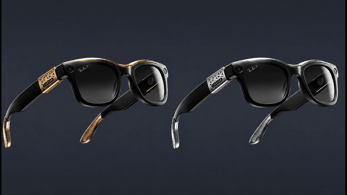 Caviar'dan Altın ve Timsah Derili Ray-Ban Odyssey Serisi