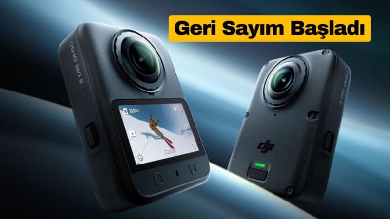 DJI Osmo 360 II İçin Geri Sayım Başladı