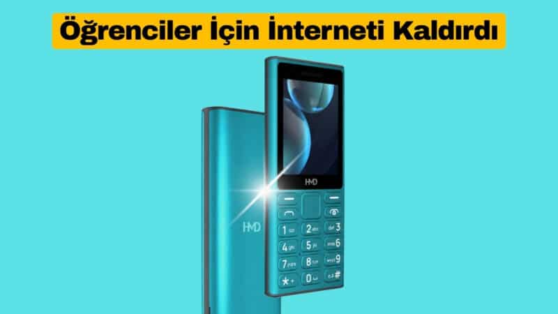 HMD 105 4G School Edition Öğrenciler İçin İnterneti Kaldırdı