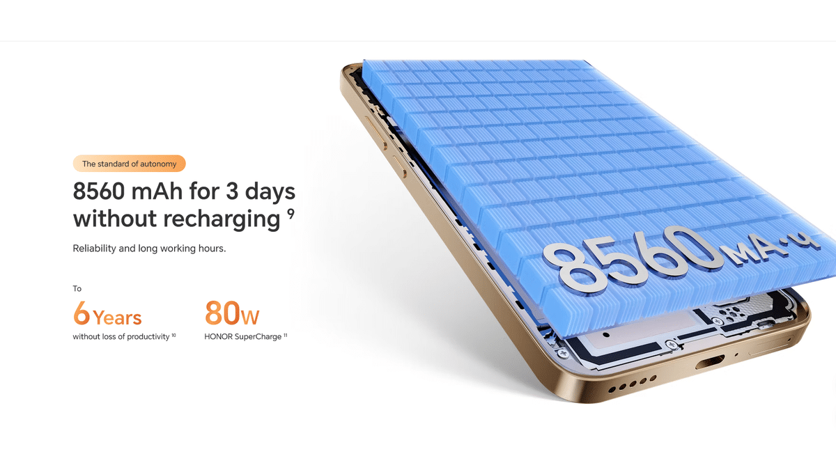 Honor Turbo 5G Tek Şarjla Ne Kadar Dayanabileceğini Gösterdi