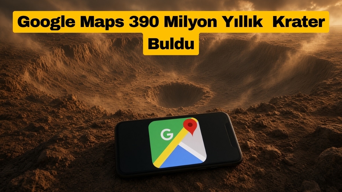 Kimsenin Bilmediği Meteor Krateri Google Maps’te Ortaya Çıktı