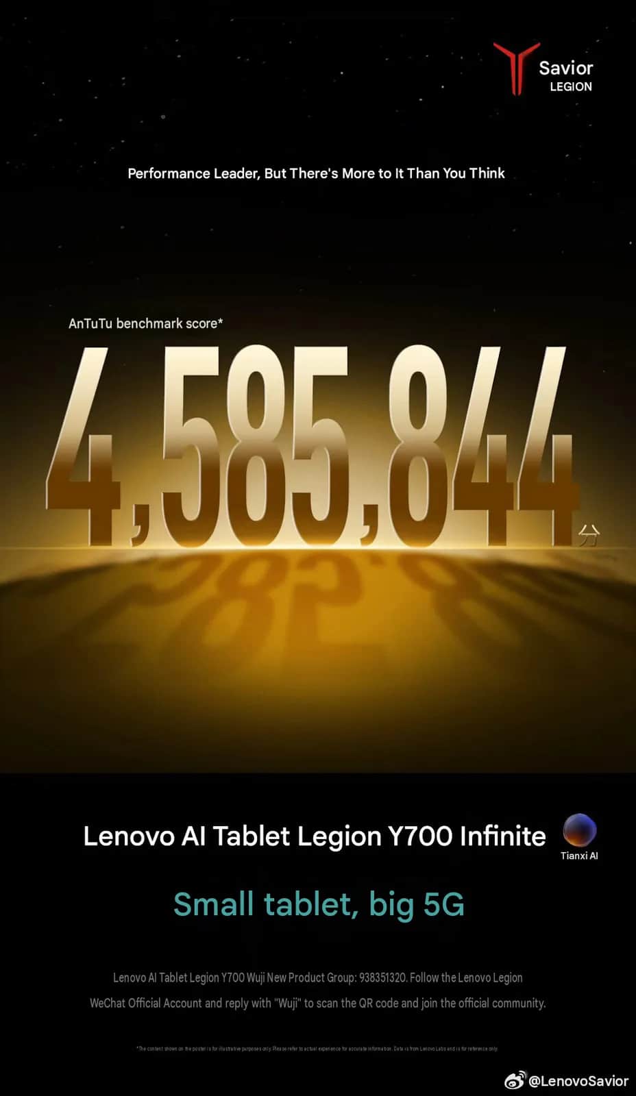 Lenovo Legion Y700 Infinite Çok Güçlü Olacak