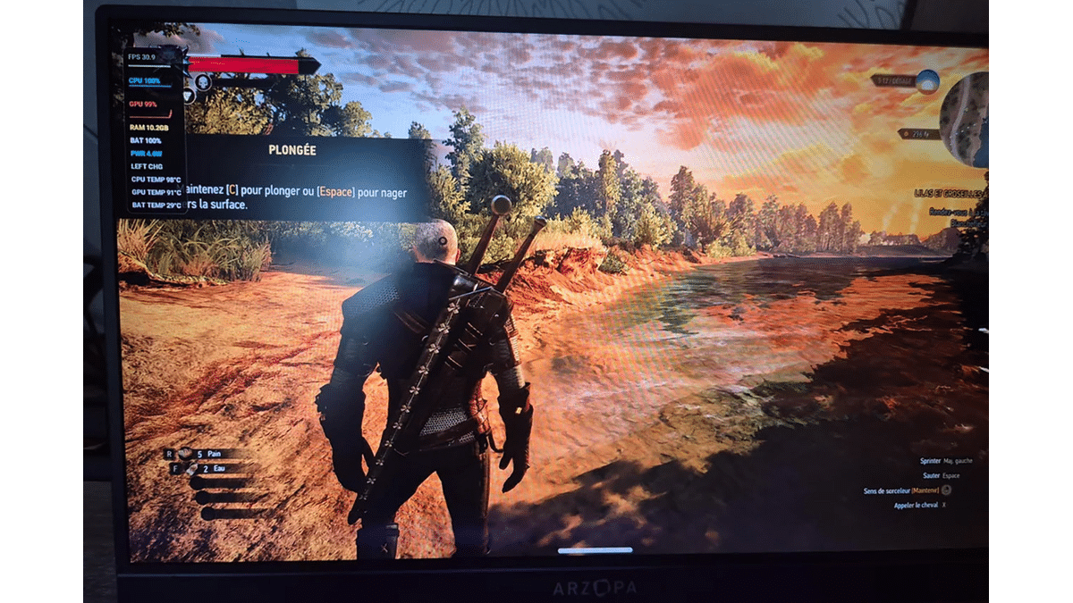 Nubia Z70 Ultra’yı Masaüstü PC’ye Çevirdiler Witcher 3 Bile Çalışıyor