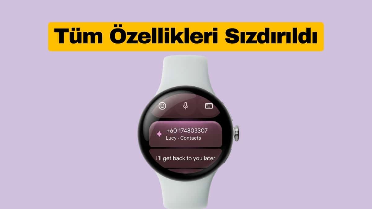 Pixel Watch 5'in Tüm Özellikleri Sızdırıldı