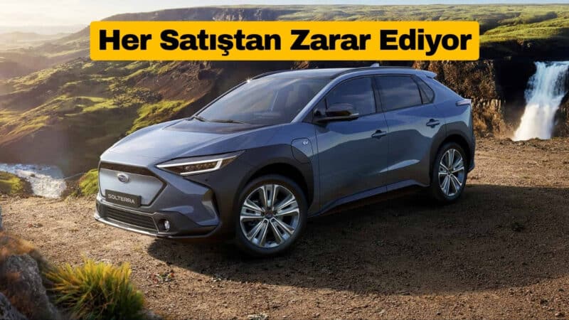 Subaru Elektrikli SUV Satarken Para Kaybediyor