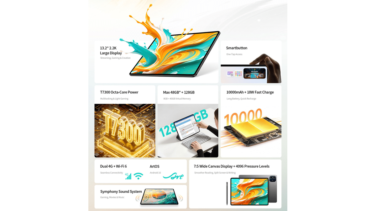Teclast ArtPad Tanıtıldı İşte Özellikleri ve Fiyatı