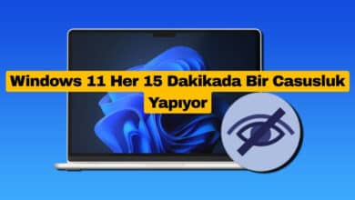 Windows 11 Her 15 Dakikada Bir Casusluk Yapıyor