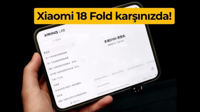 Xiaomi 18 Fold