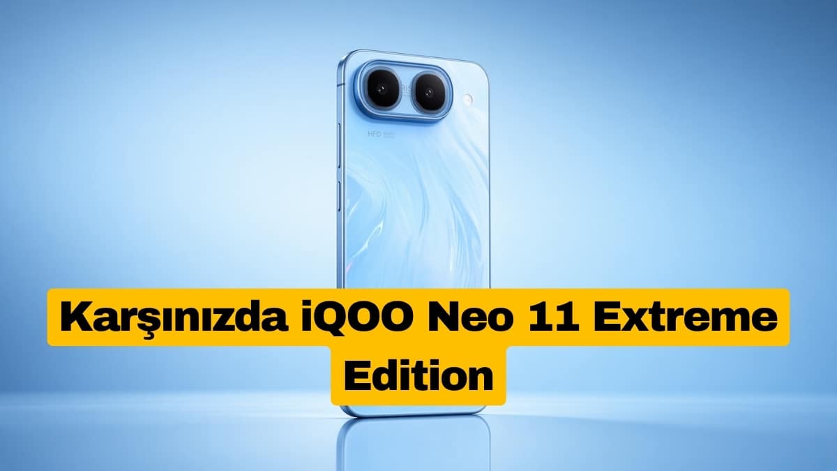 iQOO Neo 11 Extreme Edition İlk Kez Gerçek Fotoğraflarda Göründü