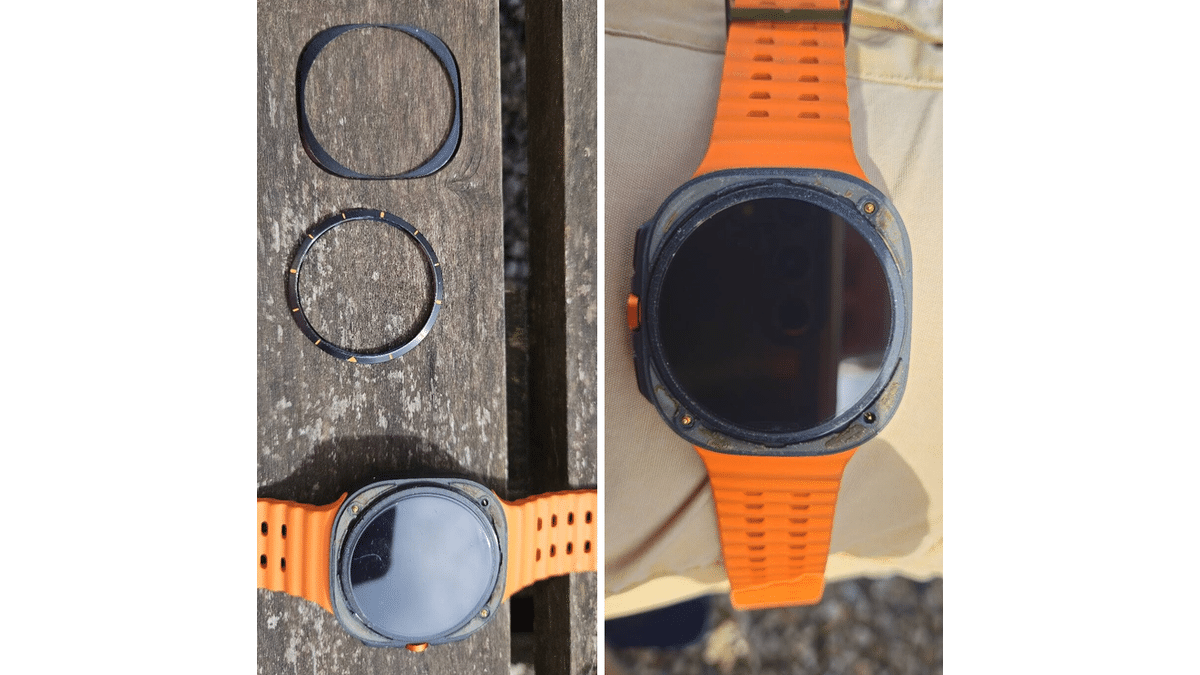 Galaxy Watch Ultra Durduk Yere Parçalanıyor