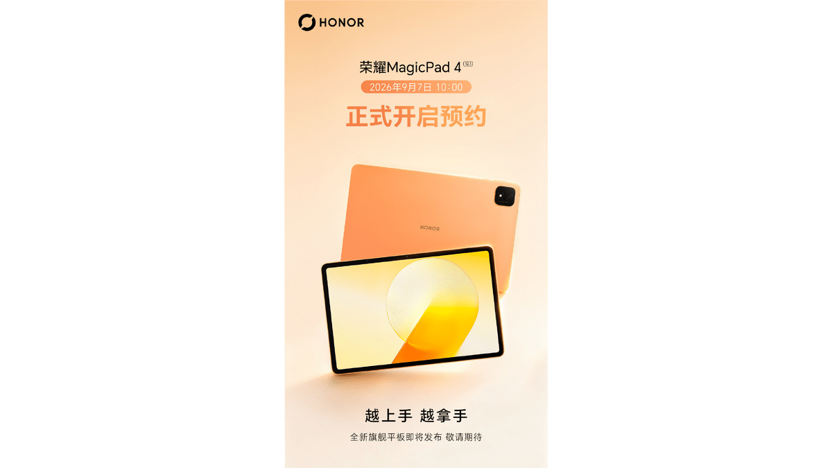 Honor MagicPad 4 Çin’de Küresel Modelden Farklı Görünecek