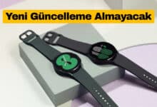 İki Galaxy Watch Modeli Artık Yeni Güncelleme Almayacak