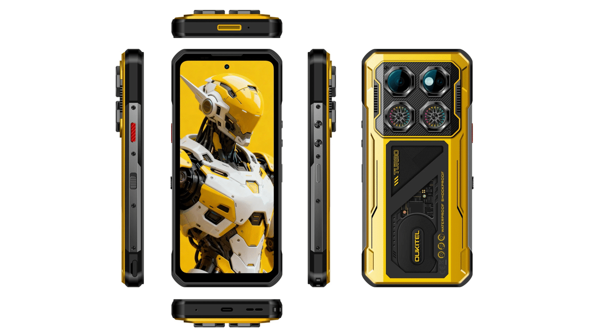 Oukitel WP600 Çift Soğutma Fanıyla Oyunlarda Yağ Gibi Akacak