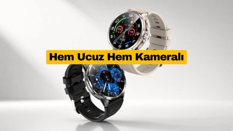 Rogbid Model R3T Android Akıllı Saatlere Döner Kamera Getirdi
