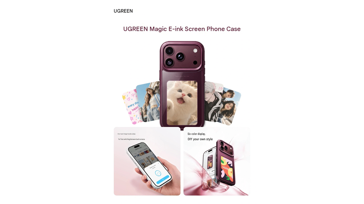 Ugreen’in Yeni Kılıfı iPhone 18 Pro’yu Çift Ekranlı Hale Getiriyor